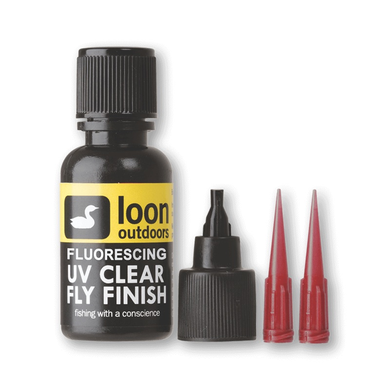 Loon Fluorescing UV Clear Fly Finish 1/2 Oz