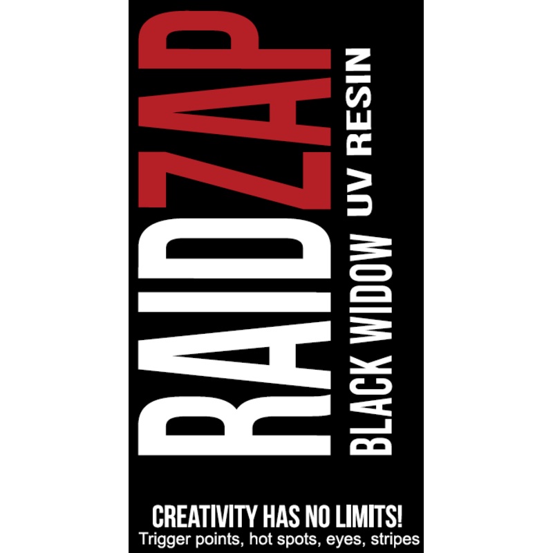 Raidzap Flex Black Widow 0.5oz UV Resin
