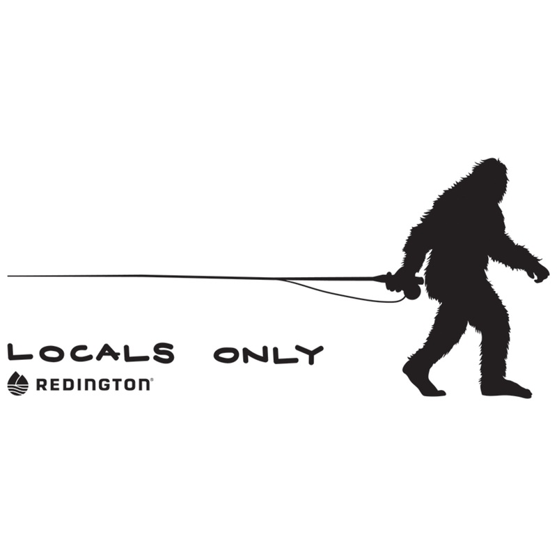 Redington Locals Only Sticker
