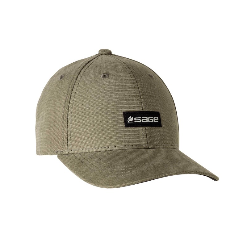 Sage 6 Panel Logo Hat