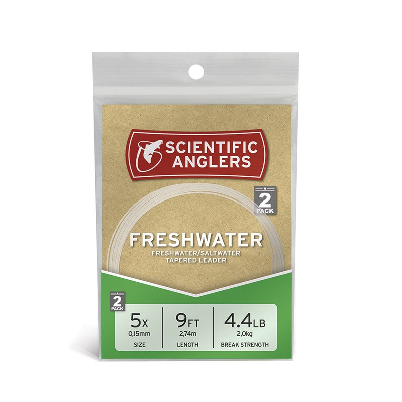 Scientific Anglers Freshwater Leaders 2-Pack