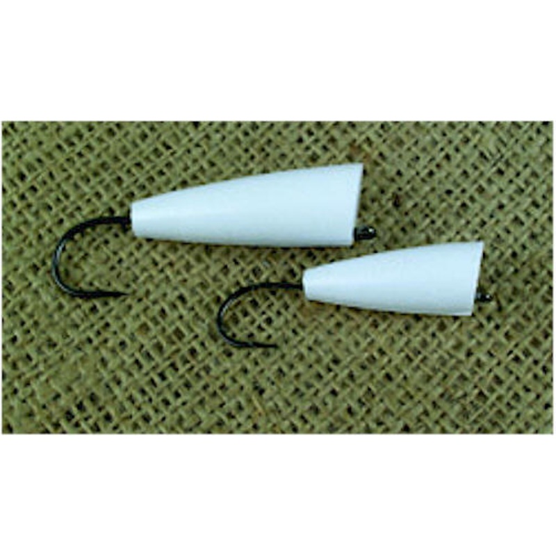 Wapsi Hard Foam Saltwater Poppers with Hooks