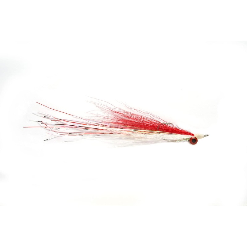 Deep Water Clouser Red/White Flies