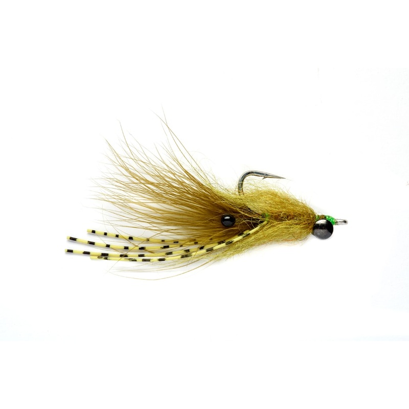 Fuzzle Shrimp Olive Flies|2|4
