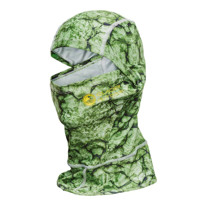Glacier Glove Green Camo Sun Hood