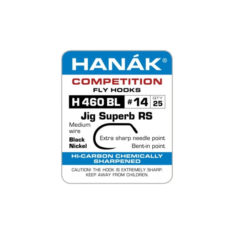 Hanak H460BL Jig Superb RS Fly Hooks
