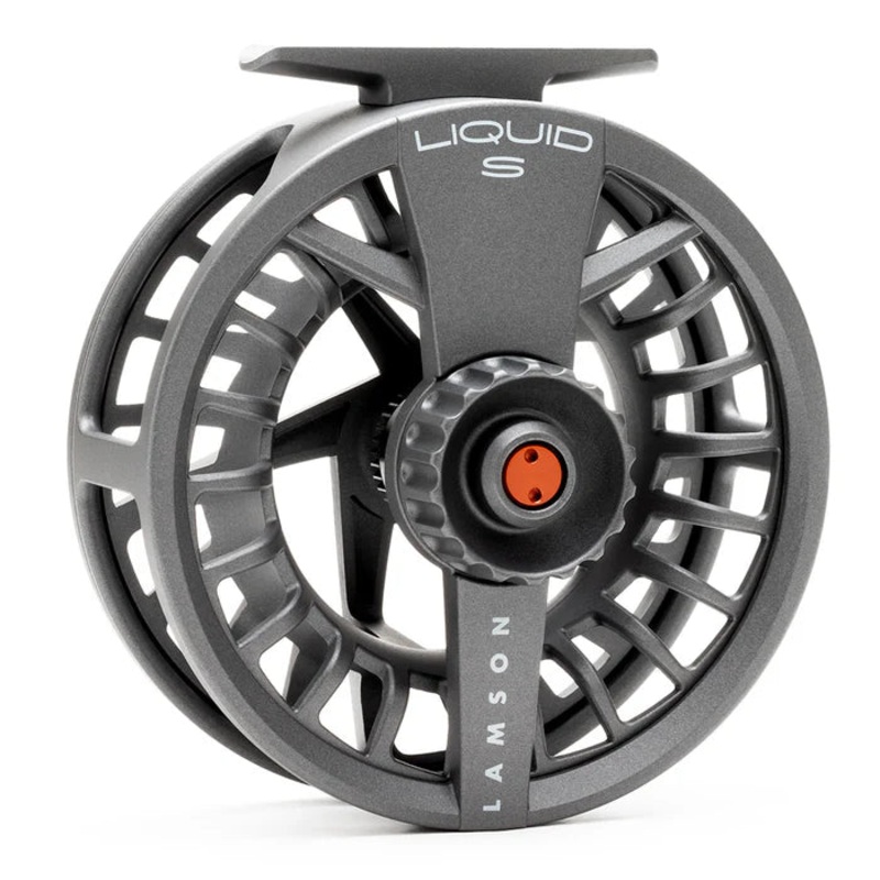 Lamson Liquid S HD Fly Reel|5+|Smoke