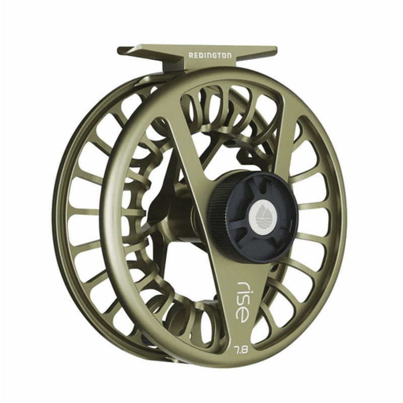 Redington Rise Fly Reels|3-4 Weight|Olive