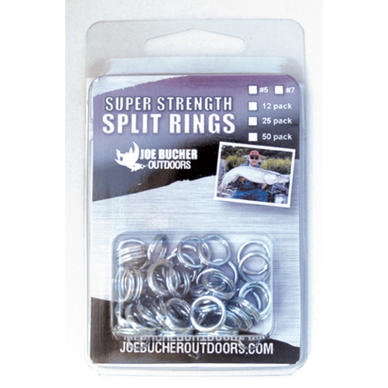 Split Ring-Bucher Split Rings||5 12/PK||5 25/PK||5 50/PK||7 12/PK||7 25/PK||7 50/PK