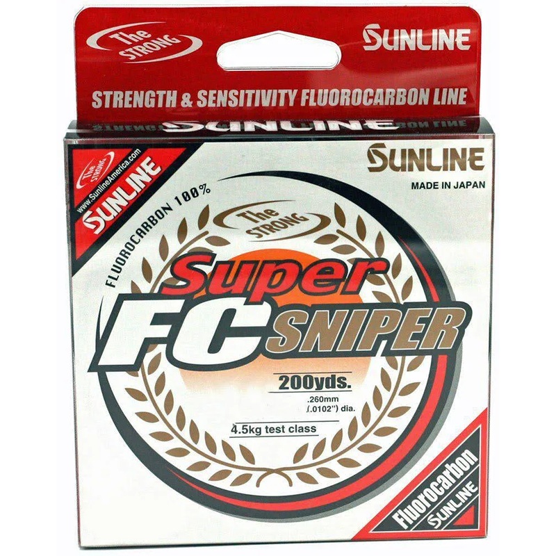 Sunline FC Sniper|4 LB|5 LB|6 LB|7 LB|8 LB|10 LB|12 LB|14 LB|16 LB|18 LB|20 LB|25 LB|200 YD|660 YD