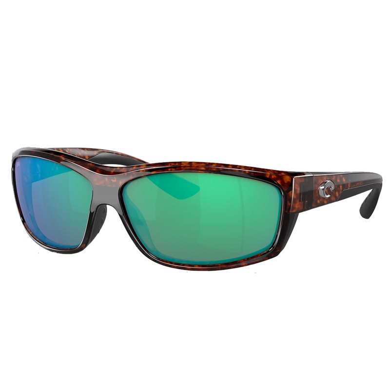 Costa Del Mar – Saltbreak|Glass Lens (580G)|Tortoise Frame/Green Mirror Lens