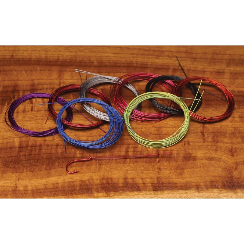Hareline Senyo Intruder Wire|Black|Red|Chartreuse|Black/Thin|Red/Thin