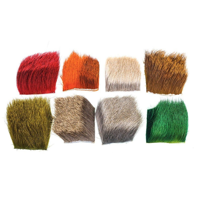 Wapsi Elk Body Hair|Bleached|Brown|Dark Cow|Light Bull|Bleached Hock|Hock