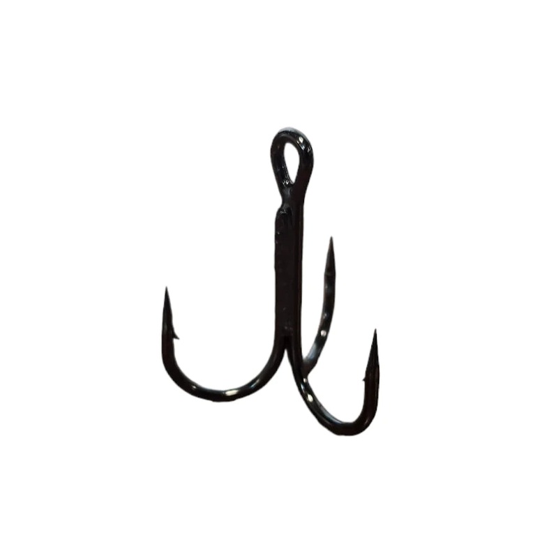 Chaos Black Trident Treble Hooks