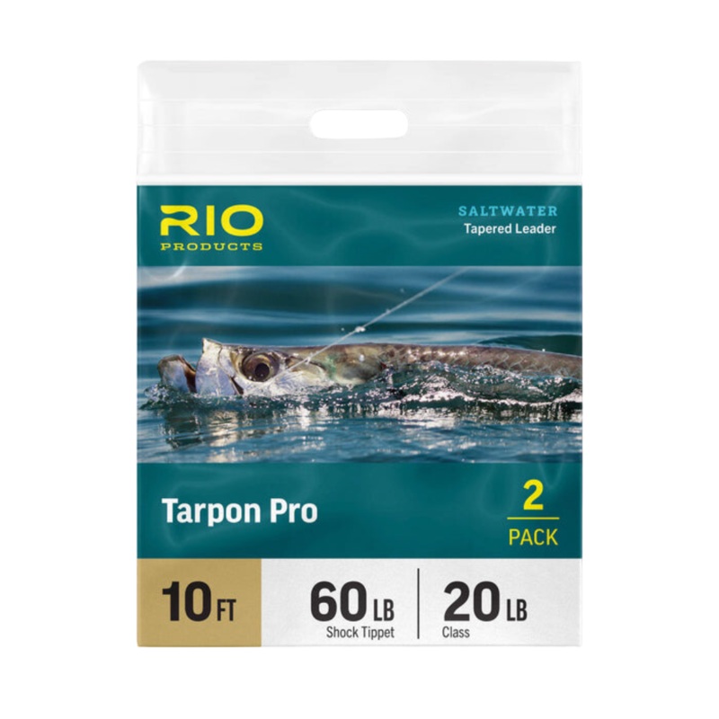 Rio Tarpon Pro Leader 2 Pack|10ft 60|/30||10ft 80|/30