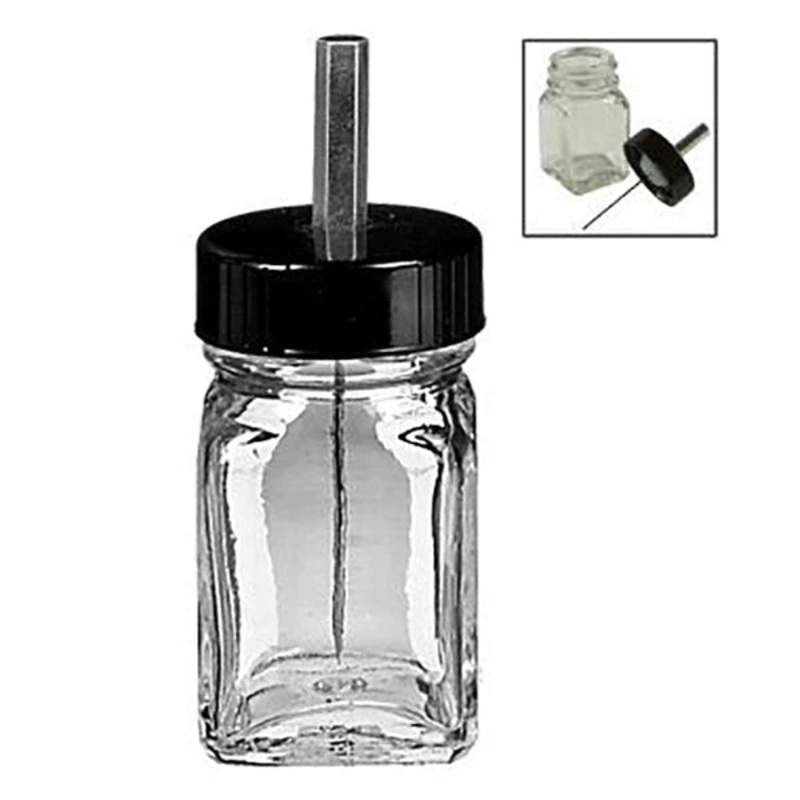 Wapsi Glass Applicator Jars|With Brush|Jar
