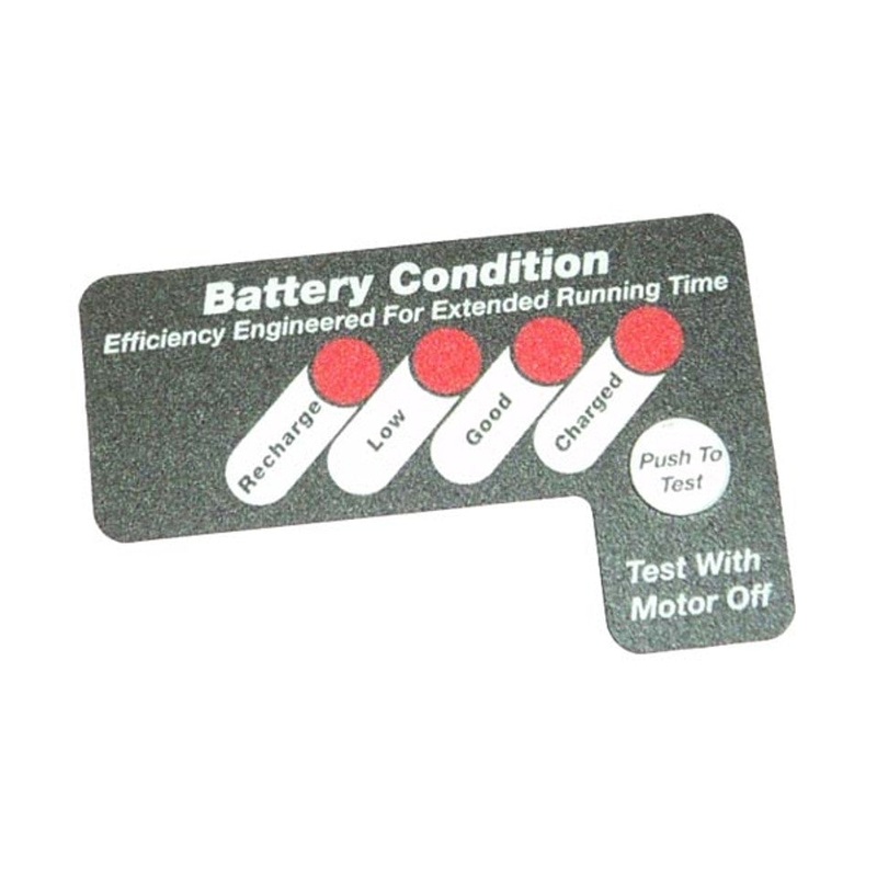 Minn Kota  DECAL, BATTERY GAUGE-SERV(N/A) P/N: 2306615