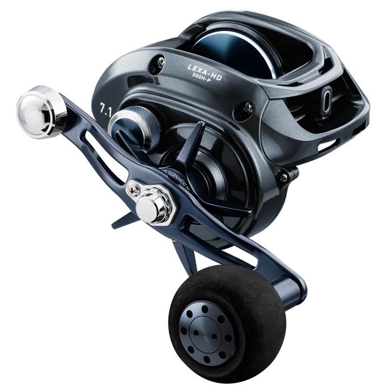 Daiwa Lexa 500HD|LX-HD500-P (6.3:1 – Right Hand)|LX-HD500H-P (7.1:1 – Right Hand)|LX-HD500HL-P (7.1:1 – Left Hand)|LX-HD500XH-P (8.1:1 – Right Hand)