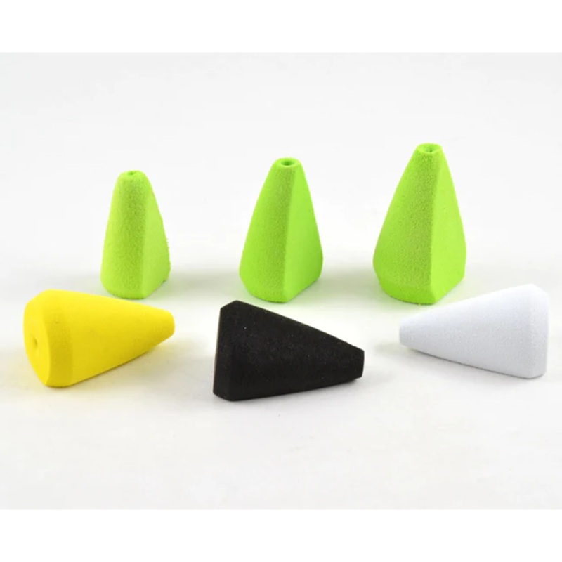 Rainy’s Foam Half Cones|Medium|Large|White|Yellow|Chartreuse|Black