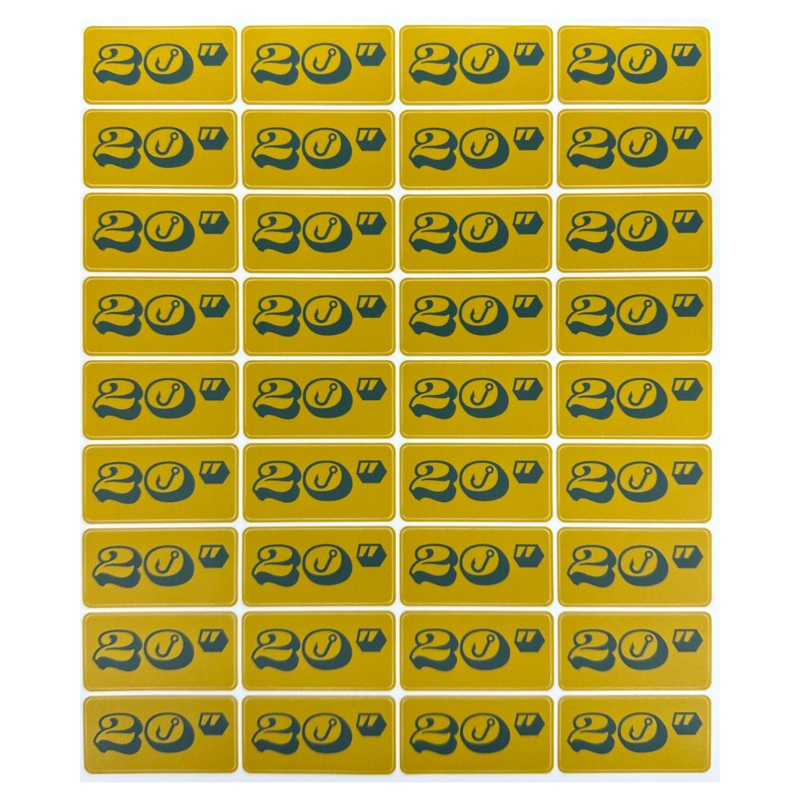 20 Sticker Sheet