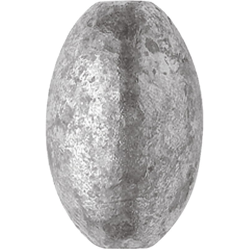 Eagle Claw Egg Sinkers|1/8oz. (10 Pack)|1/4oz. (7 Pack)|1/2oz. (5 Pack)|3/4oz. (3 Pack)|1oz. (2 Pack)|1-1/4oz. (2 Pack)|1-1/2oz. (2 Pack)