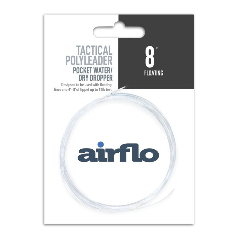 Airflo Tactical Polyleader Pocket Water/Dry Dropper 8′