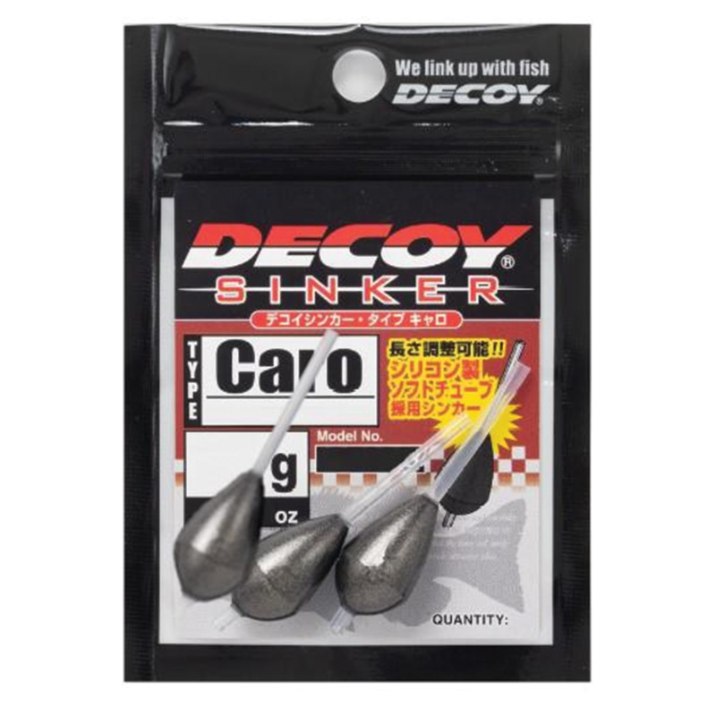 Decoy DS-16H Sinker Type Caro|21g – 3/4oz (3 Pack)|18g – 5/8oz (3 Pack)