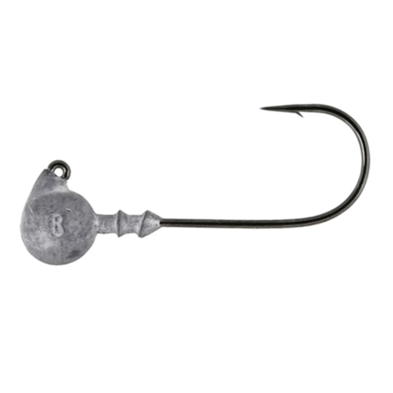 Owner Round Head XL Jig|5/16oz.|3/8oz.|7/16oz.|3/16oz.|4/0 Hook|5/0 Hook