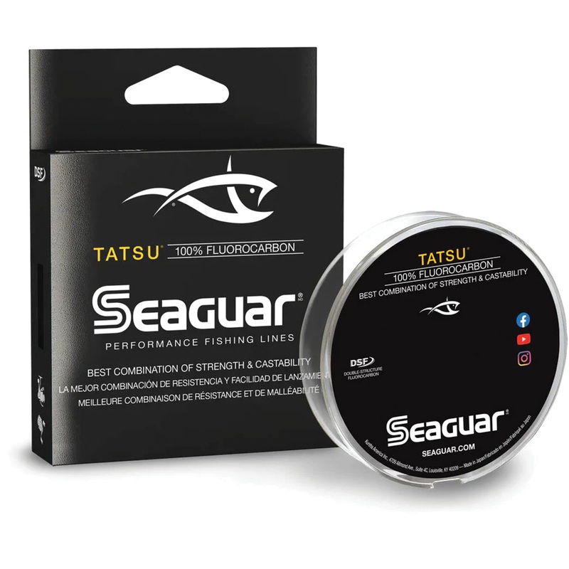 Seaguar Tatsu Fluorocarbon|8 lb. 200yd|10 lb. 200yd|12 lb. 200yd|15 lb. 200yd|17 lb. 200yd|20 lb. 200yd