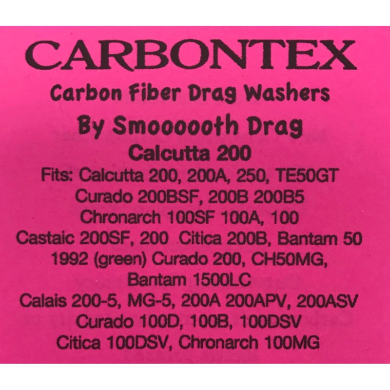 Carbontex Shimano CT 200 – Conquest 50 Chronarch 50mg
