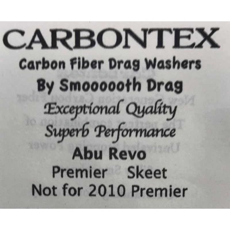 Carbontex Abu Revo Not For 2010 Premier