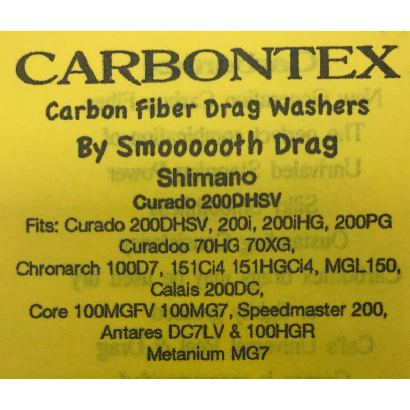 Carbontex Shimano Chronarch 100D7, Curado 200DHSV