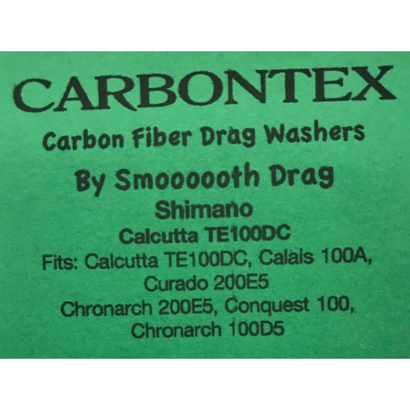 Carbontex Shimano Curado 200E5, Calcutta TE 100 DC