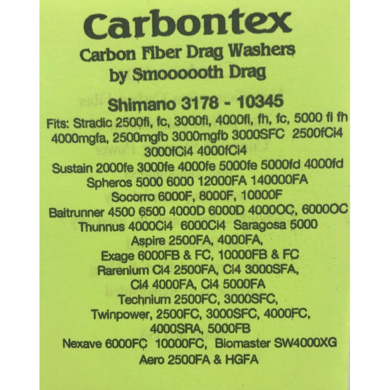Carbontex Shimano Stradic 2500fi Stradic 2500fCi4