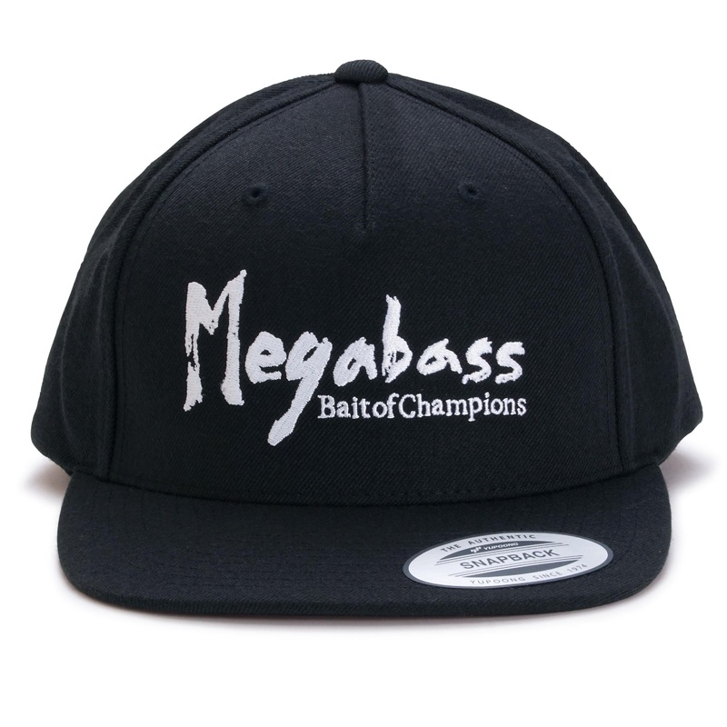 2021 Megabass Brush Snapback – Black-White