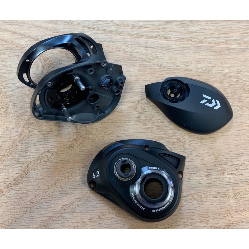 Daiwa Part J25-1601 J24-8301 & J24-7901 Steez SV103H Frame and Sideplate Kit