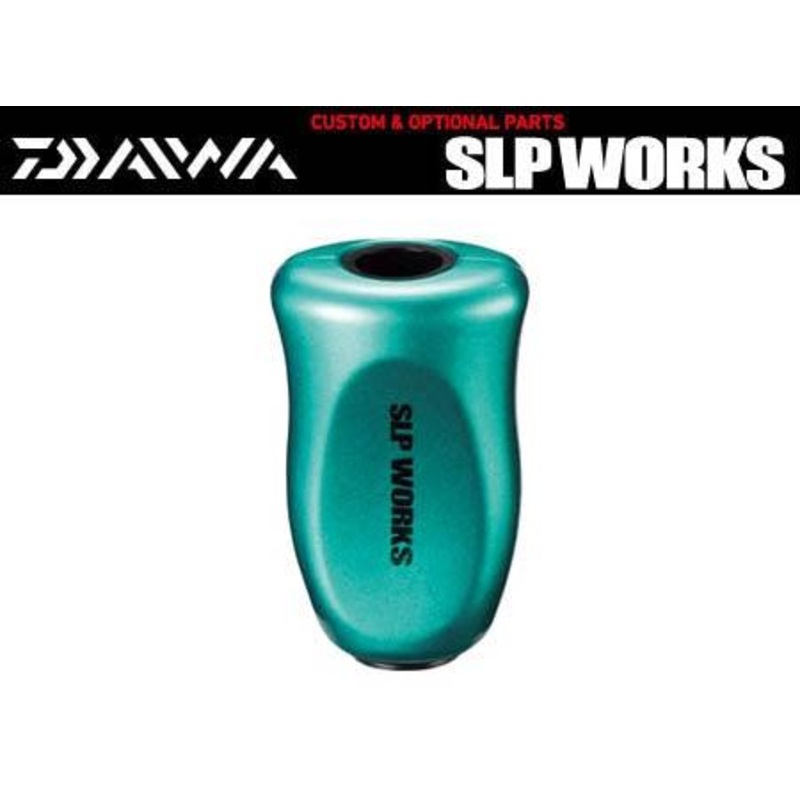 SLP Works Daiwa RCS I-Shape Cork Knob Metallic Green