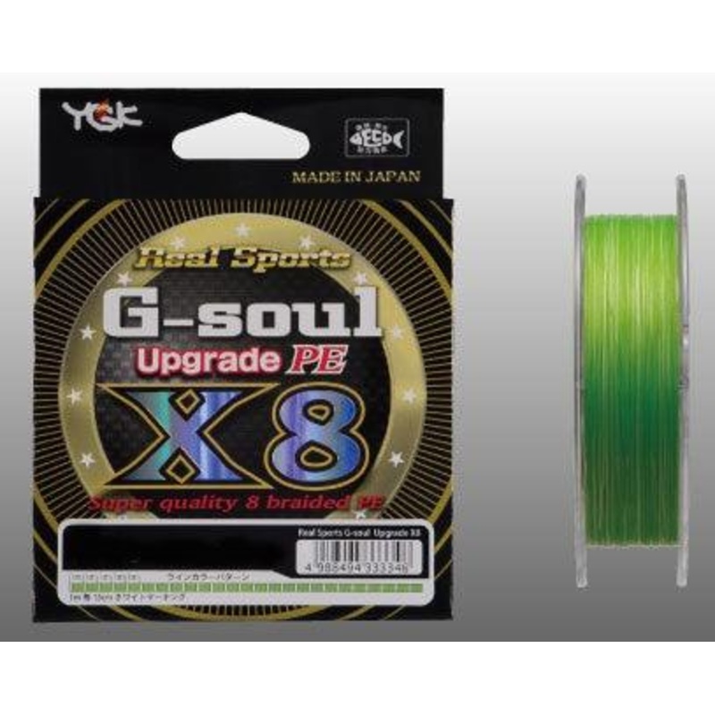 YGK G-Soul Upgrade PE X-8|22 Lb.|25 Lb.|30 Lb.|40 Lb.|50 Lb.|60 Lb.|219 Yards