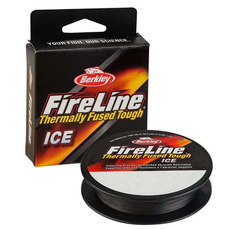 Berkley Ice Fireline Braid|2 lb.|3 lb.|4 lb.|6 lb.|8 lb.|Smoke