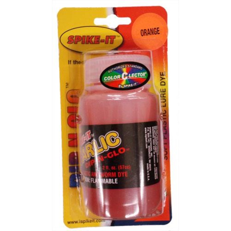 Spike It Dip-N-Glo Garlic 4oz (Orange)