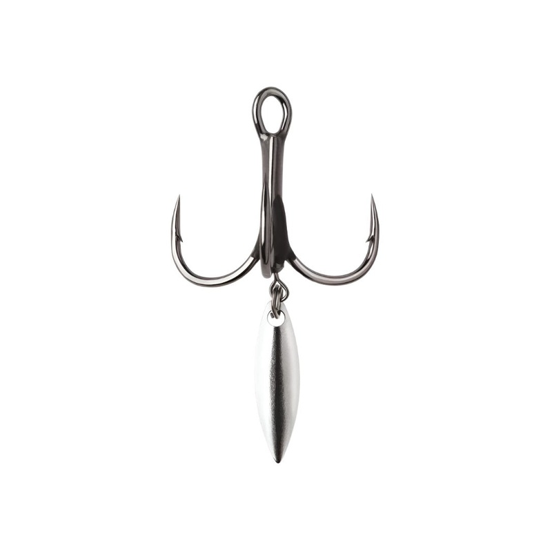 VMC Bladed Hybrid Treble Hook||4    2 Pack||6    2 Pack||10 2 Pack