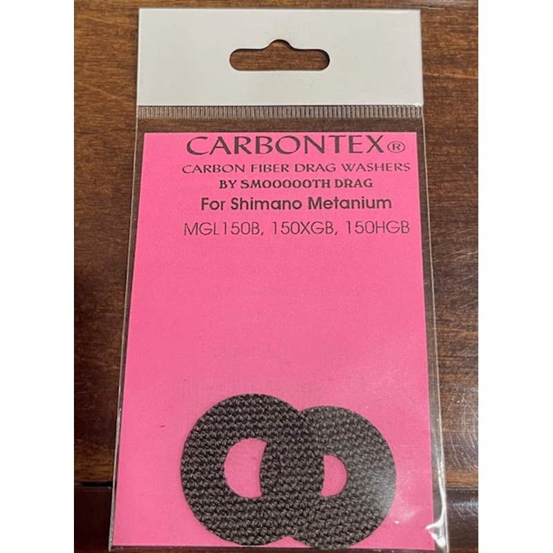 Carbontex Drag Washers by Smooth Drag for Shimano Metanium