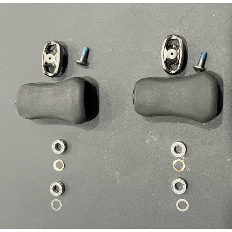 Daiwa Handle Knob Set Kit – US – STANDARD SIZE – 4 Bearing Brushed End Caps
