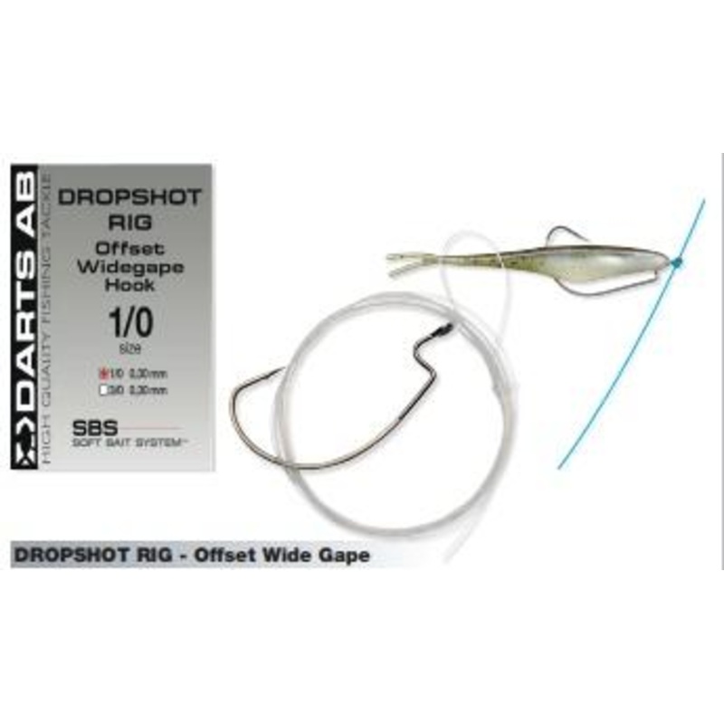 DROPSHOT RIG – Offset Wide Gape 3/0