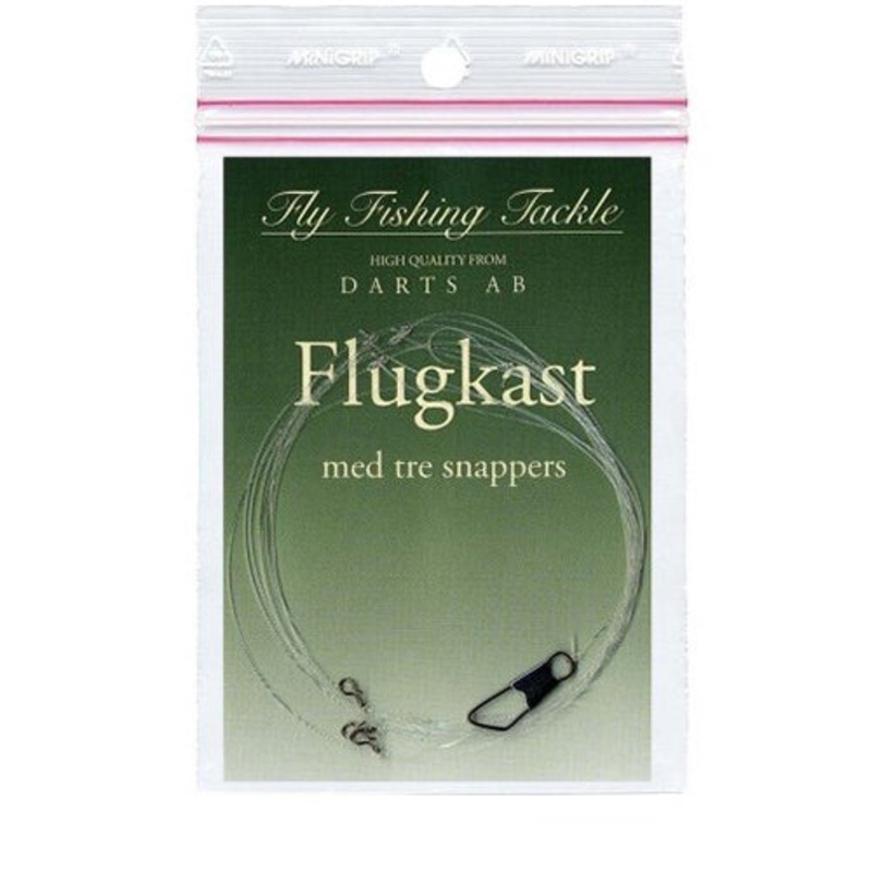 Flugkast med 3 snappers