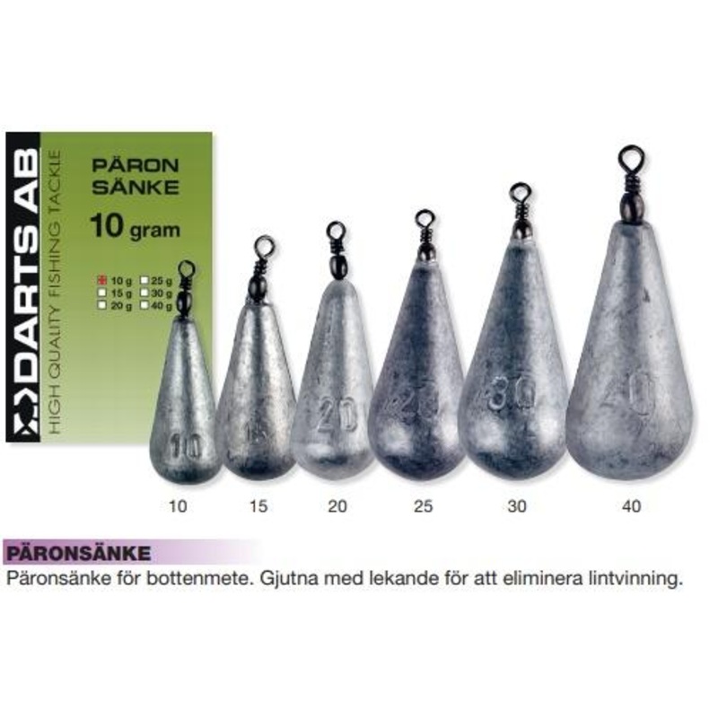 Pronsnken|10g|15g|20g|25g|30g|40g