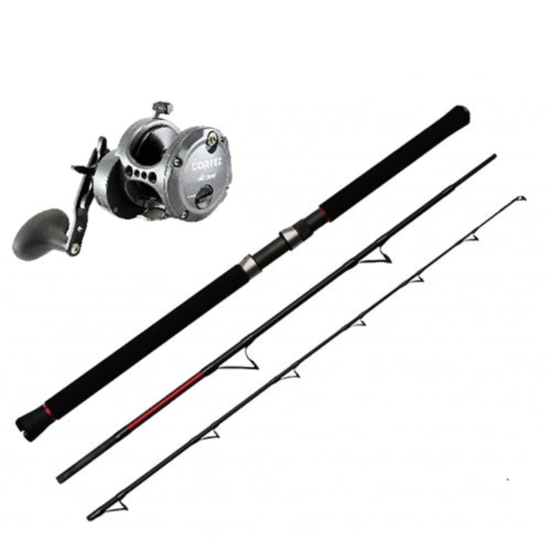 Havsfiske-combo Cortez Black 30-50 lb