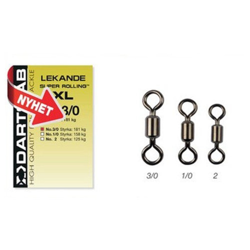Super Rolling Lekande XL|2 – 125 kg|1/0 – 158 kg|3/0 – 181 kg