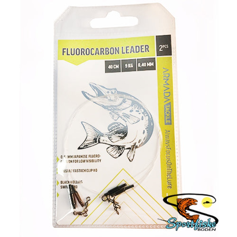 Armada Fluorocarbontafs 040 9kg Fastach – 2 Pack