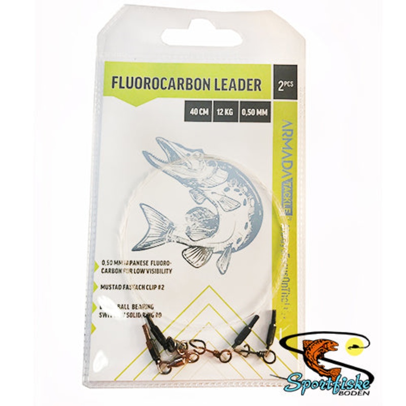 Armada Fluorocarbontafs 050 12kg Fastach – 2 Pack